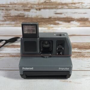 Polaroid Impulse 600 Instant Film Camera – Vintage 90s – w/ Strap